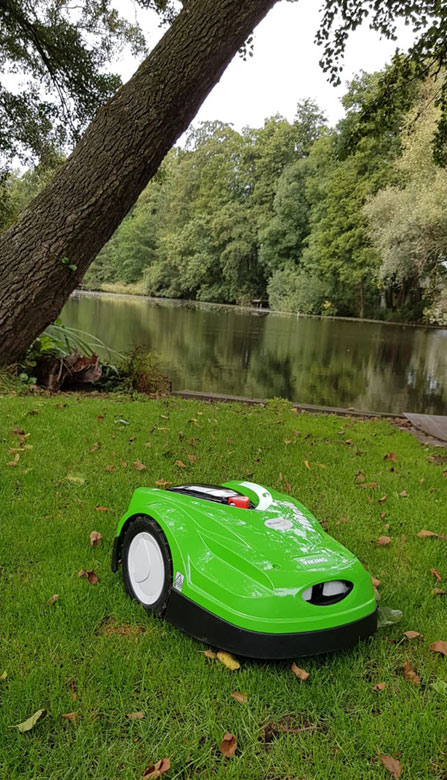 Rasenroboter ohne Begrenzungsdraht
